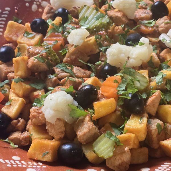 Carne de Porco à Portuguesa - Receptkaart